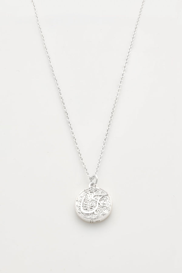 dear letterman Wala Silver Necklace