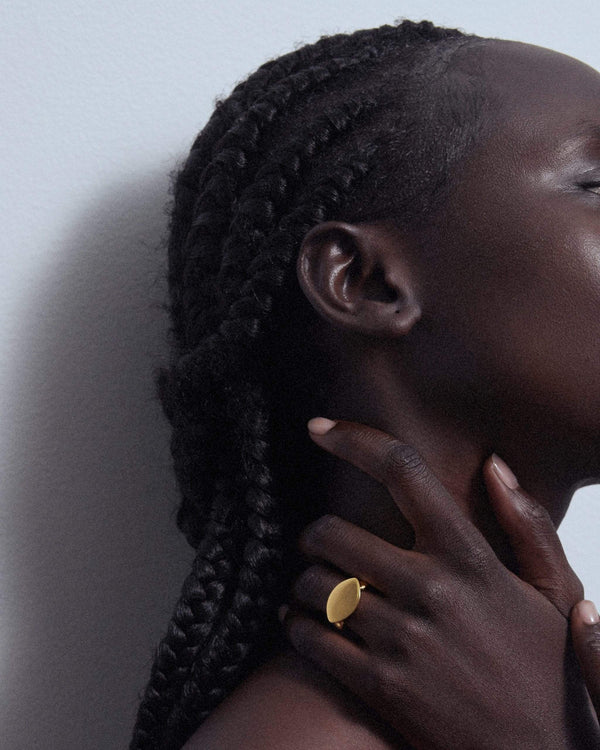 Dear Letterman Wali Gold Ring