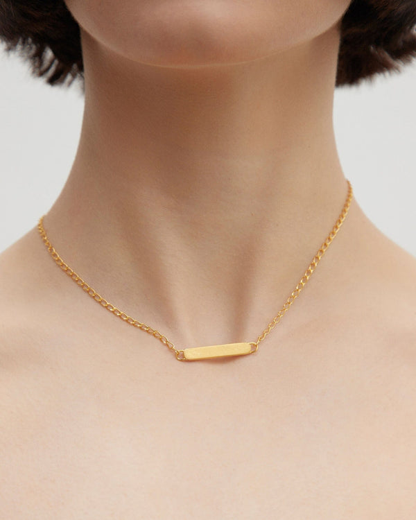 Dear Letterman Yalina Gold Necklace