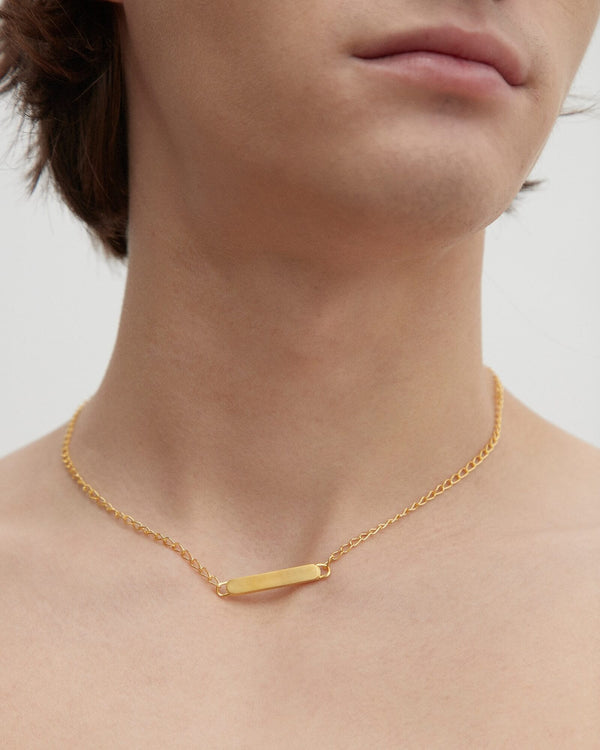 Dear Letterman Yalina Gold Necklace