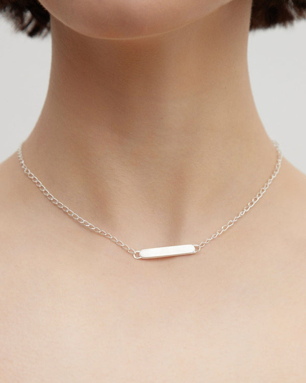 Dear Letterman Yalina Silver Necklace