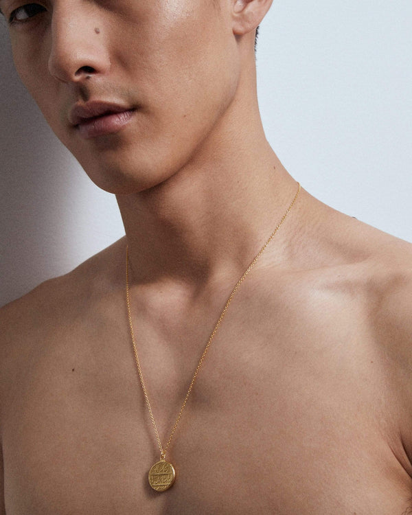 Dear Letterman Zain Gold Necklace