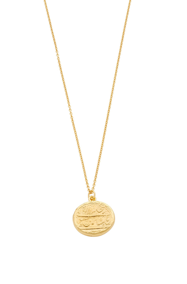 dear letterman Zain Gold Necklace