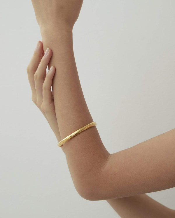 Dear Letterman Ziyan Gold Bangle