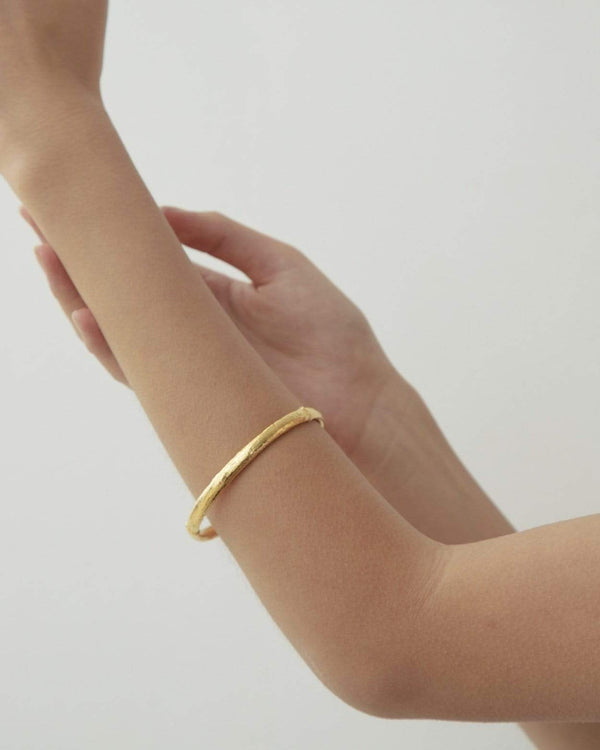 Dear Letterman Ziyan Gold Bangle