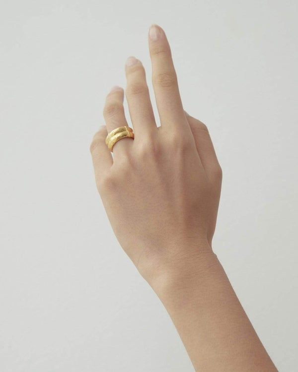 Dear Letterman Ziyan Gold Ring