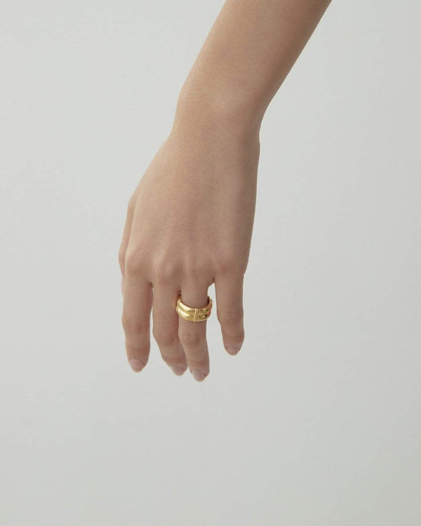 Dear Letterman Ziyan Gold Ring