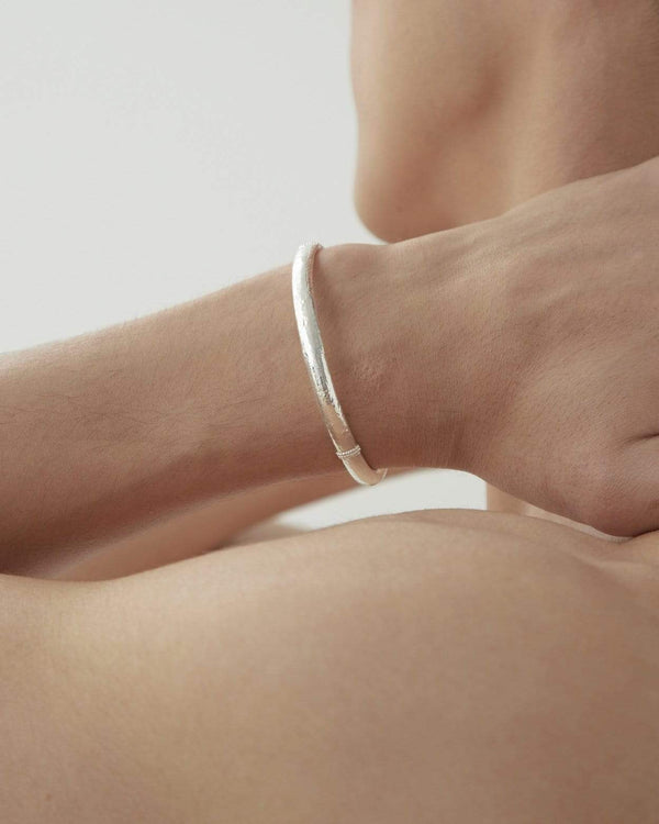 Dear Letterman Ziyan Silver Bangle