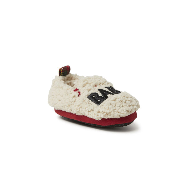 Dearfoams Baby Cozy Sherpa Baby Bear Slipper