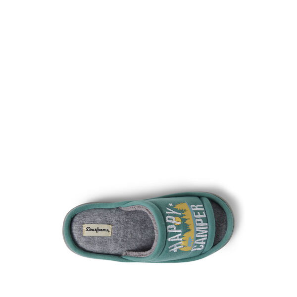 Dearfoams Kid's Lennox Sweatshirt Camp Slide