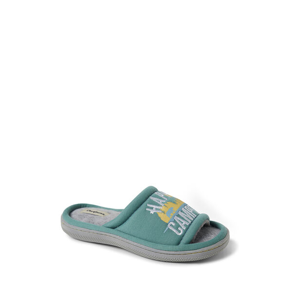 dearfoams Kid's Lennox Sweatshirt Camp Slide