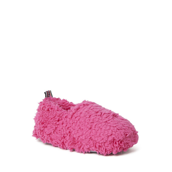 dearfoams Kid's Skye Teddy Closed Back