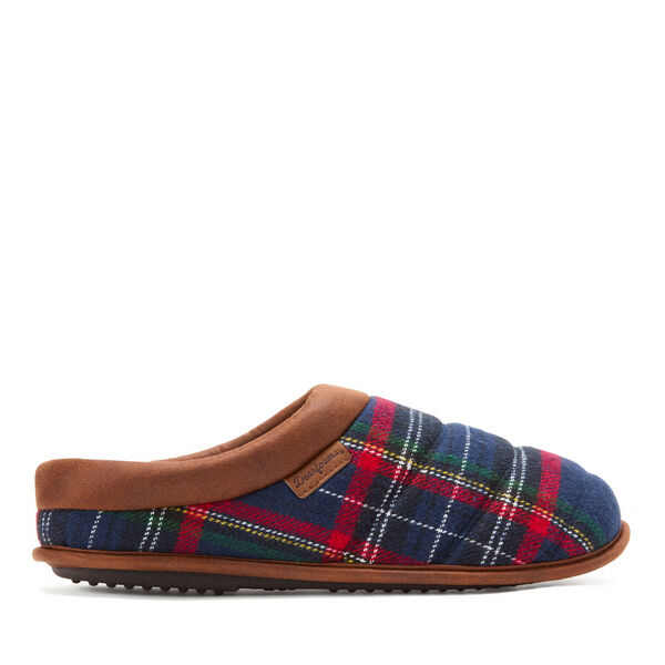 Dearfoams Men's Asher Quilted Marled Knit Clog
