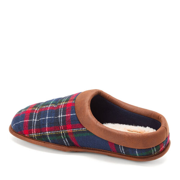 Dearfoams Men's Asher Quilted Marled Knit Clog