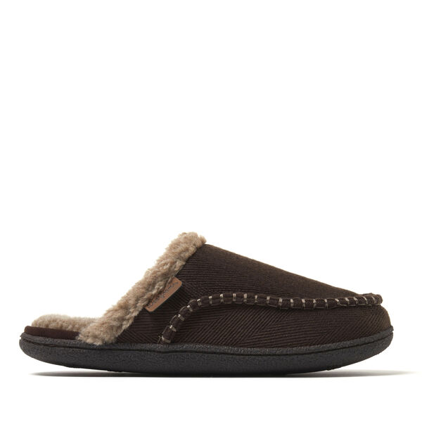 Dearfoams Men's Matthew Moc Toe Scuff