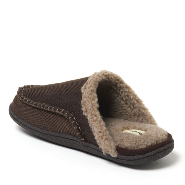 Dearfoams Men's Matthew Moc Toe Scuff
