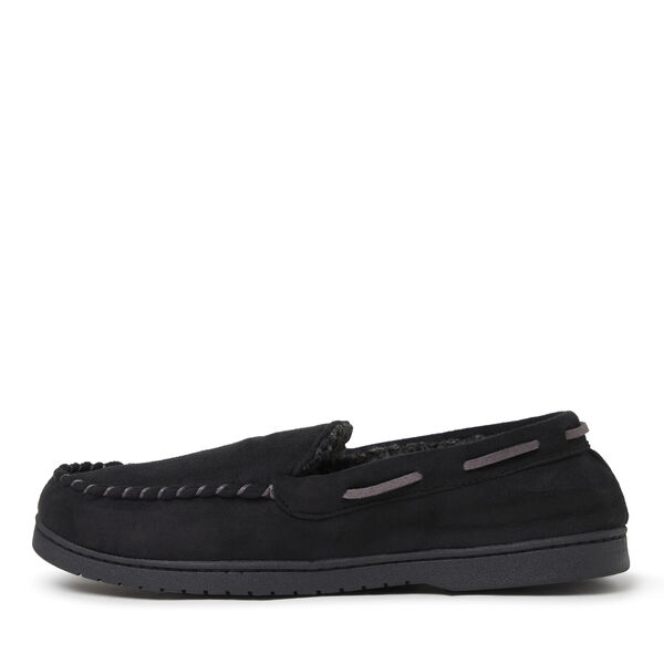 Dearfoams Men's Microsuede Moccasin