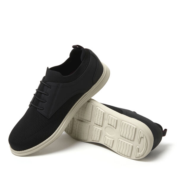 Dearfoams Men's Nash Stretch Knit Oxford Slip On