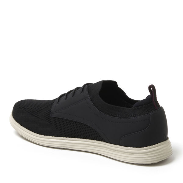 Dearfoams Men's Nash Stretch Knit Oxford Slip On