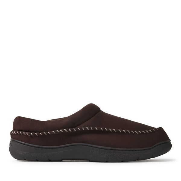 Dearfoams Men's Thompson Microsuede Moc Toe Clog