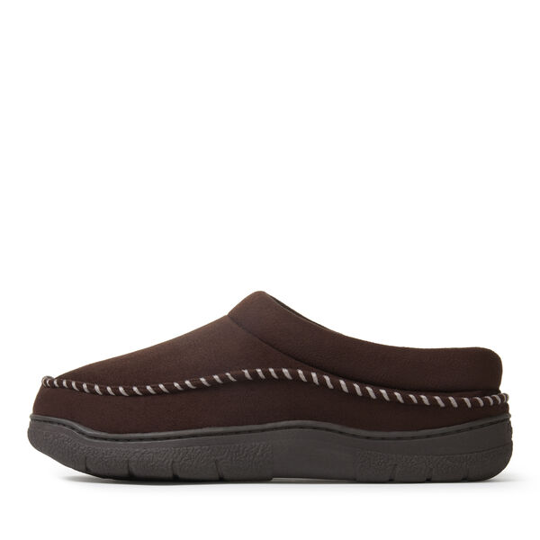 Dearfoams Men's Thompson Microsuede Moc Toe Clog