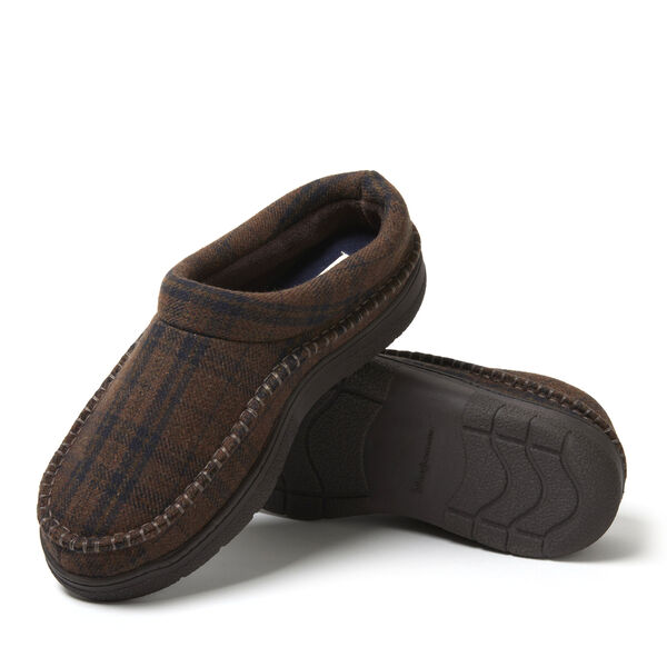 Dearfoams Men's Thompson Plaid Clog