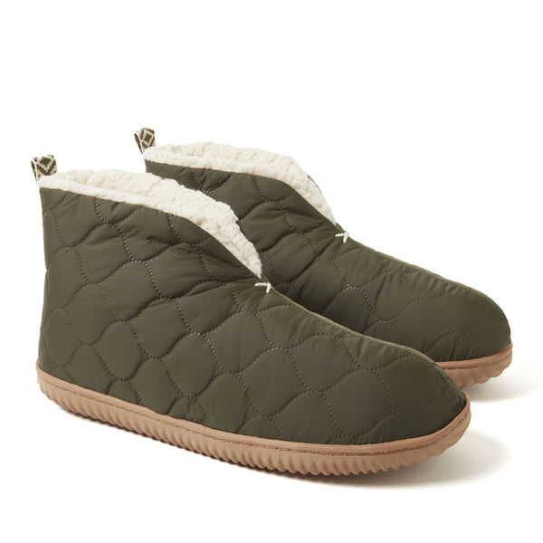 Dearfoams Men's Warm Up Bootie