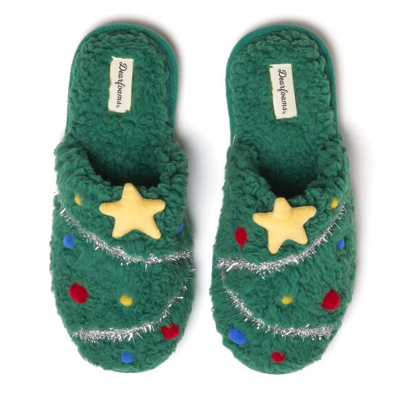 dearfoams Unisex Holiday Novelty Scuff