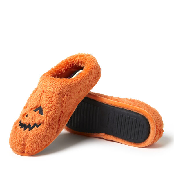 Dearfoams Unisex Jack-O-Lantern Clog