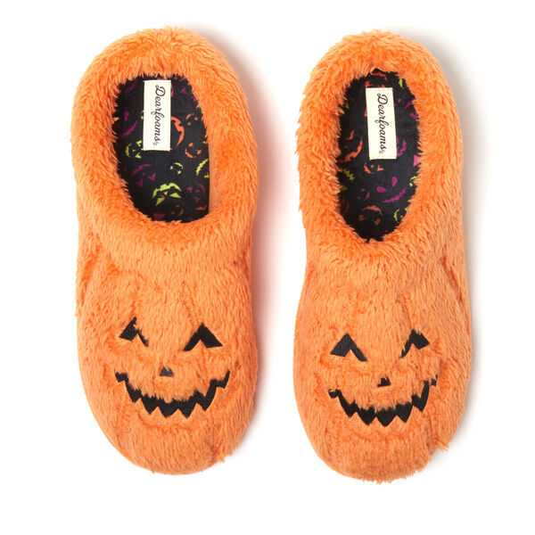 dearfoams Unisex Jack-O-Lantern Clog
