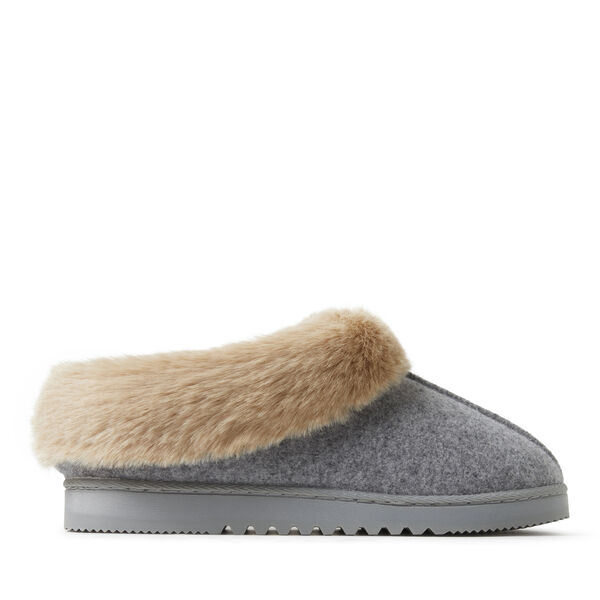 Dearfoams Women's Chloe Soft Knit Clog Slippers