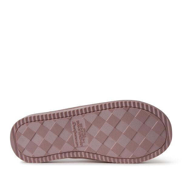 Dearfoams Women's Demi Rib Knit Slide