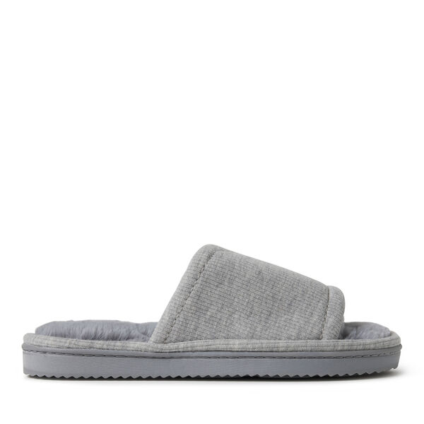 Dearfoams Women's Demi Rib Knit Slide