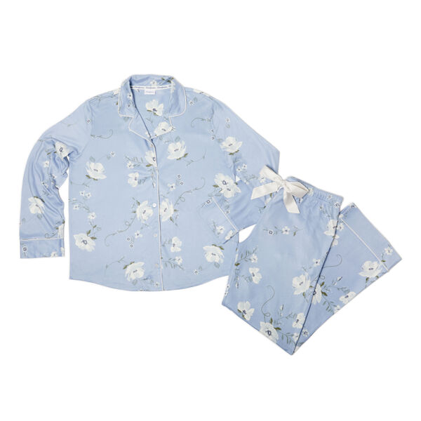 Dearfoams Women's Floral Two-Piece Pajama Set