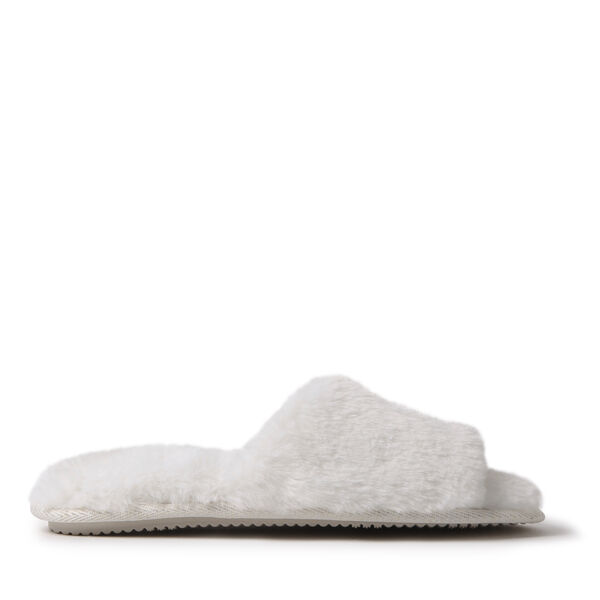 Dearfoams Women's I Do And I Do Crew Slide Slipper