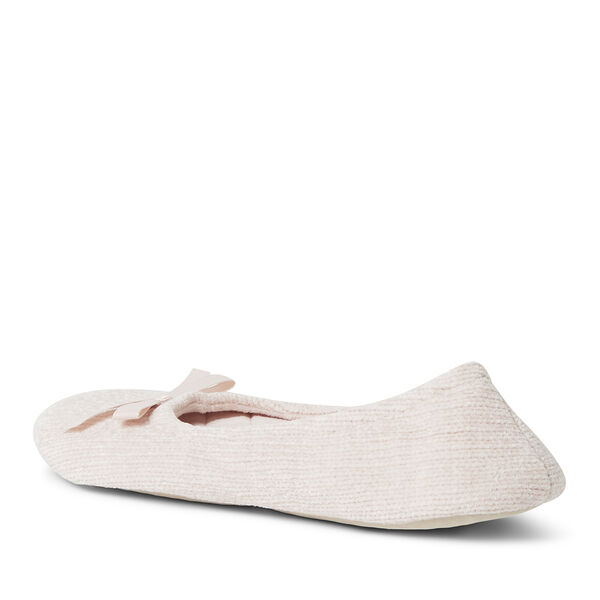 Dearfoams Women's Layla Chenille Ballerina Slipper
