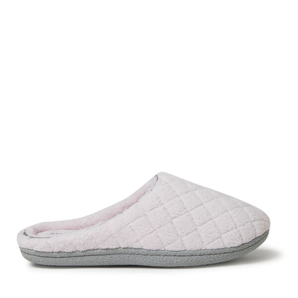 Dearfoams Women's Leslie Quilted Terry Clog