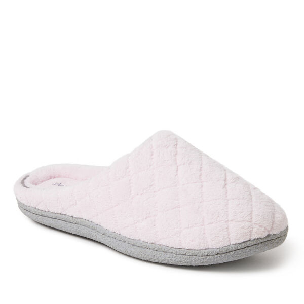 dearfoams Women's Leslie Quilted Terry Clog