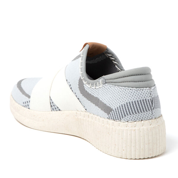 Dearfoams Women's Livie X Strap Knit Trainer
