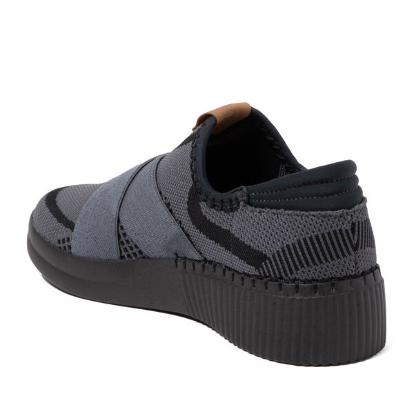 Dearfoams Women's Livie X Strap Knit Trainer