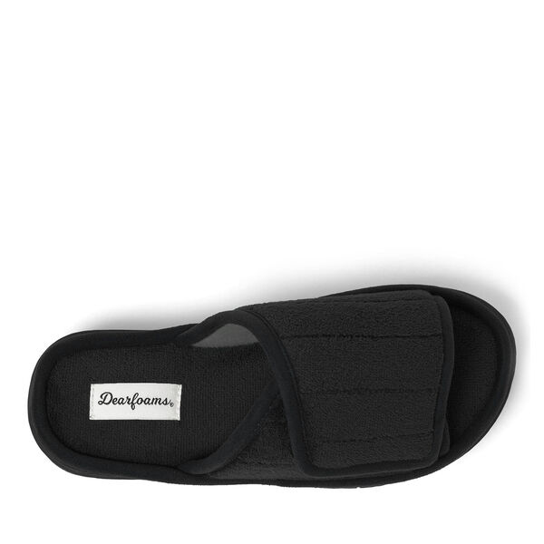 Dearfoams Women's Mickey Terry Slide
