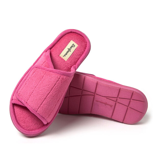 Dearfoams Women's Mickey Terry Slide