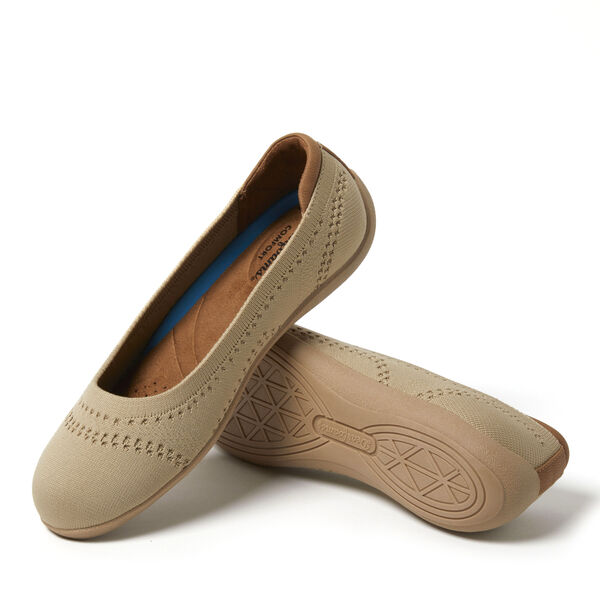 Dearfoams Women's Misty Ballet Flat