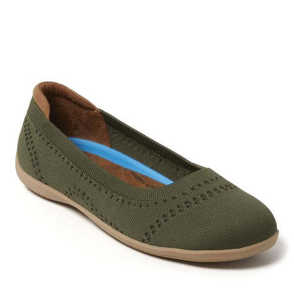 Dearfoams Women's Misty Ballet Flat