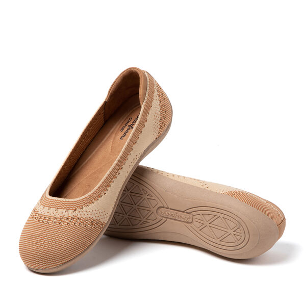 Dearfoams Women's Misty Ballet Flat