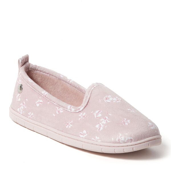 dearfoams Women's Rachel Velour Closed Back