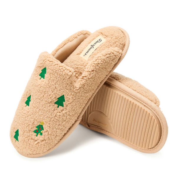 Dearfoams Women's Teddy Novelty Scuff