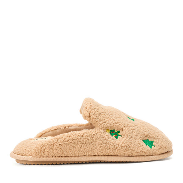 Dearfoams Women's Teddy Novelty Scuff