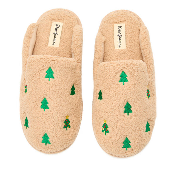 dearfoams Women's Teddy Novelty Scuff