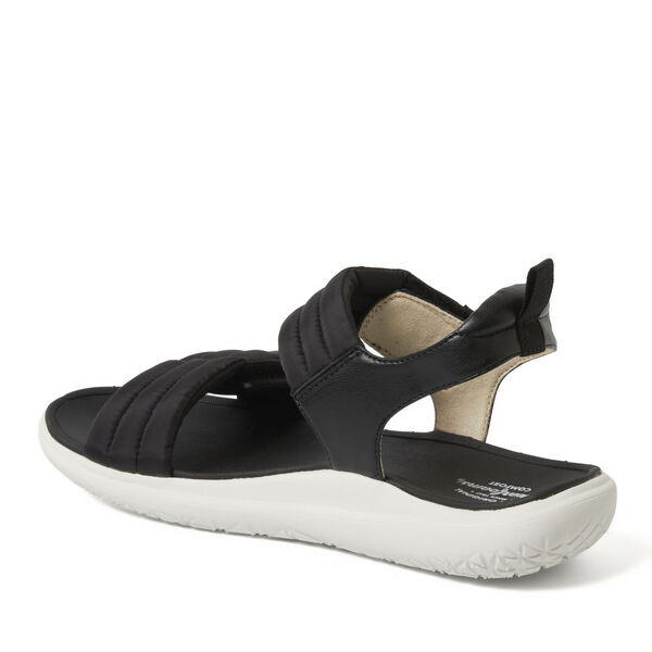 Dearfoams Women's Thea Quarter Strap Sandal